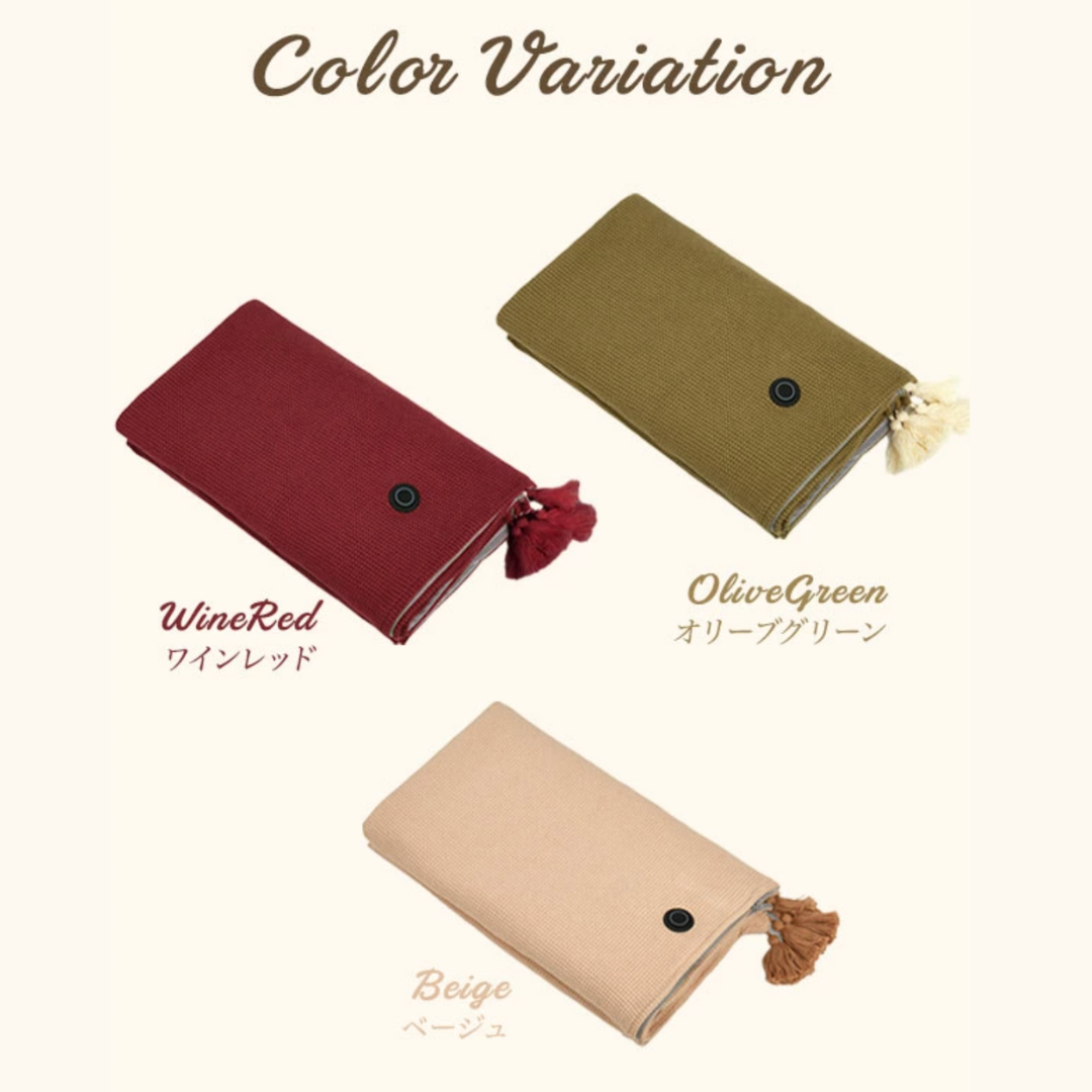 No.1 人気!FuyuOne™ USB加熱ショール