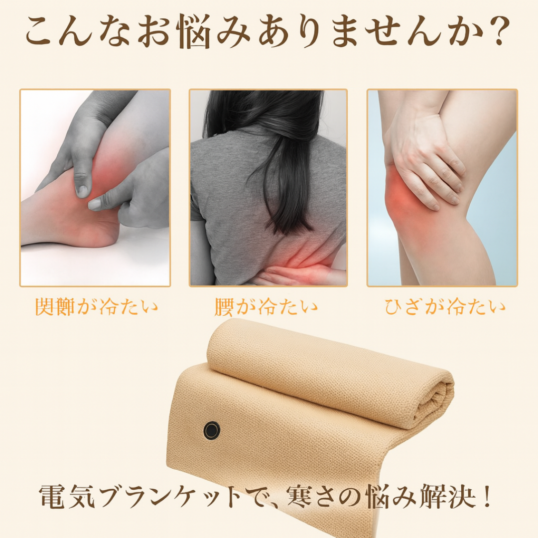 No.1 人気!FuyuOne™ USB加熱ショール